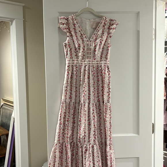 Gal Meets Glam Rosie Maxi Dress Size 00 - Picture 3 of 4